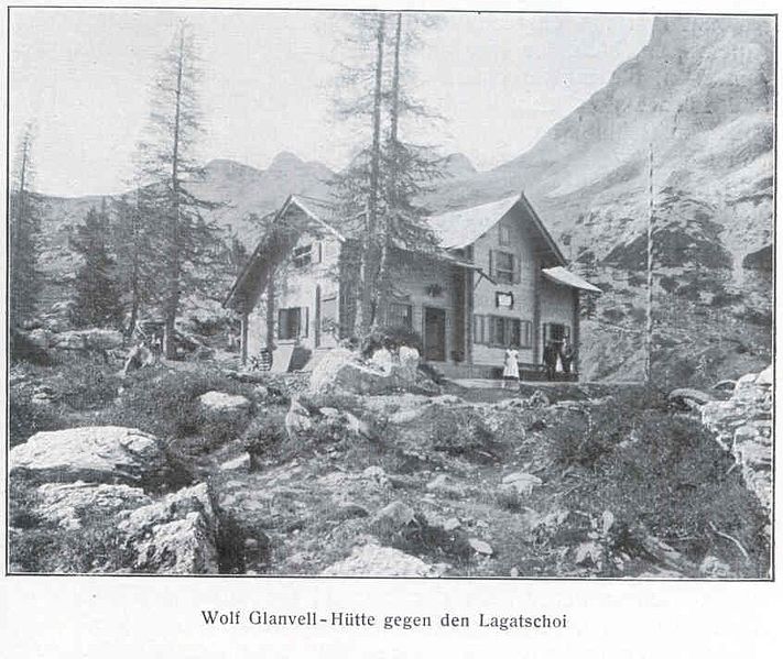 Datei:Wolf-Glanvell-Hütte, etwa 1908.jpg