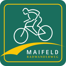 Logo des Maifeld-Radweg