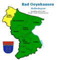 Ortsteile der Stadt Bad Oeynhausen - Wulferdingsen