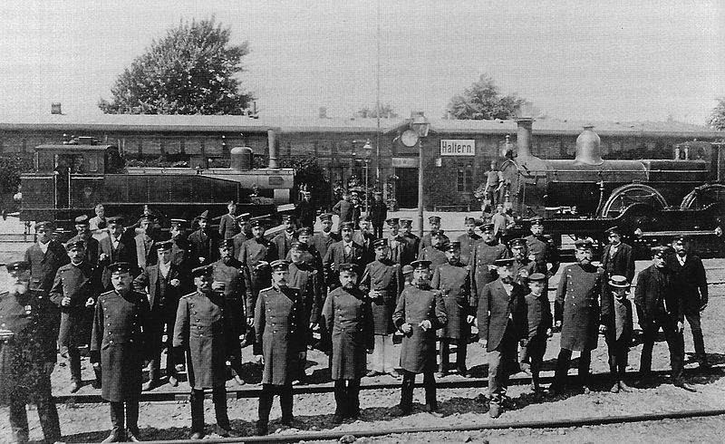 Datei:Bahnhof Haltern (Westf) 1895.jpg
