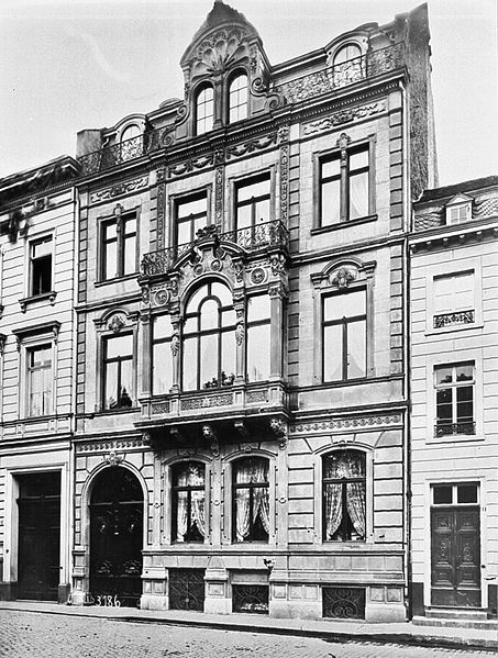 Datei:Köln - Neumarkt 39 Weinhandlung Leers um 1900, RBA.jpg