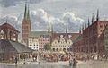 Lübecker Marktplatz 1820