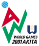 Logo der World Games 2001