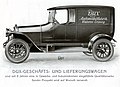 Dux Geschäftswagen, 1917