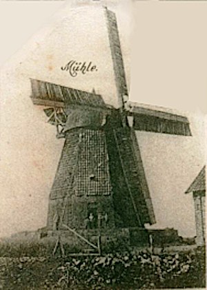 Die Mühle (Postkartenausschnitt, vor 1909)