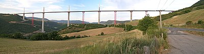 Panorama des Viaduc de Millau