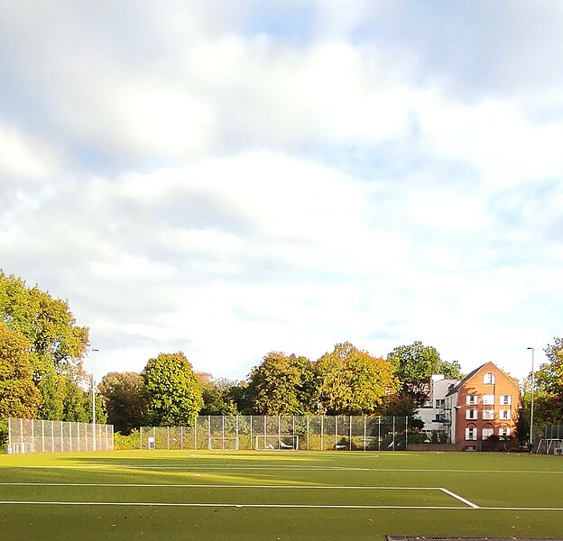 Datei:Sportplatz mit neuem Kunststoffrasen.jpg