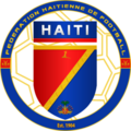 Τωρινό λογότυπο της Αϊτιανής Ομοσπονδίας Ποδοσφαίρου.