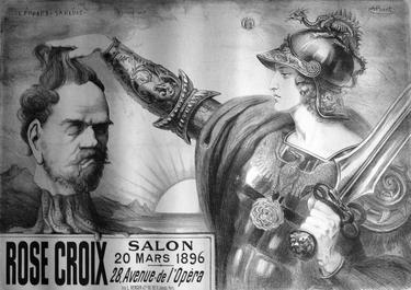 File:Poster for the fifth Salon de la Rose+Croix Point Sarluis.jpg