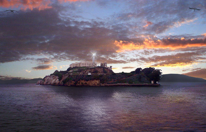 File:Alcatraz Island at Sunset.jpg