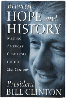 Between Hope and History (Bill Clinton book) cover art.jpg
