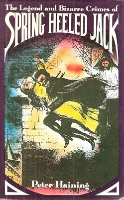 Обложка книги Питера Хайнинга «Легенда и причудливые преступления весеннего каблука».