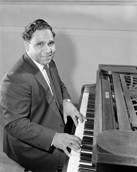 File:Aboriginal Tenor Harold Blair at piano 1958.jpg