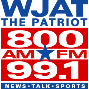 File:WJAT ThePatriot800-99.1 logo.png