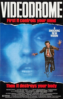 Videodrome movie poster