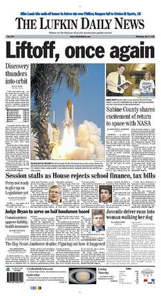 File:The Lufkin Daily News front page.jpg