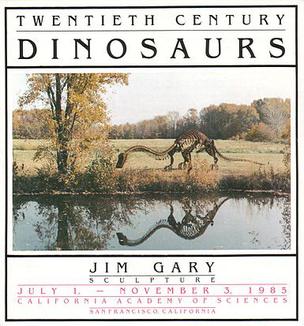 File:California Academy of Sciences 1985 poster 83d40m Jim Gary sculpture exhibit.jpg