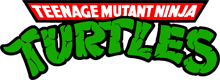 The TMNT logo of the 1987 animated series.
