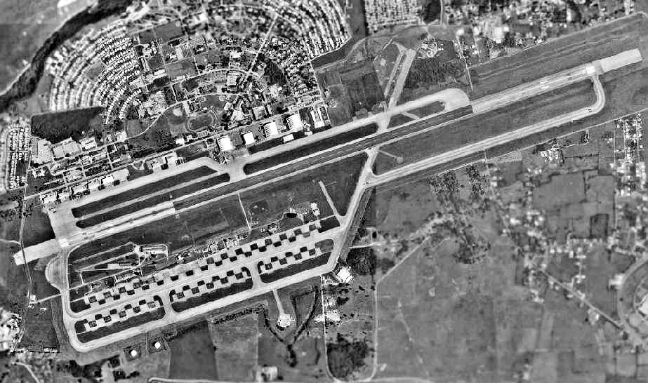 Ramey Air Force Base, Puerto Rico. Aerial Photo taken 13 October 1993.