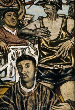 File:Christ Before Pilate by David Aronson, 1949.jpg