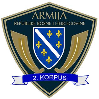 File:2nd Corps Army of the Republic of Bosnia and Herzegovina patch.jpg