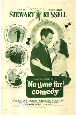 FileNo Time for Comedy 1940 Posterpng No higher resolution available