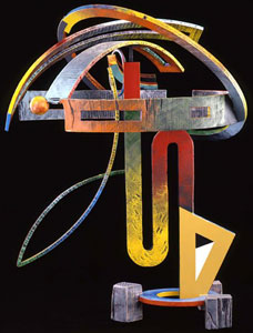 File:'After Wood', painted steel sculpture by Robert H. Hudson, 1990, Smithsonian American Art Museum.jpg