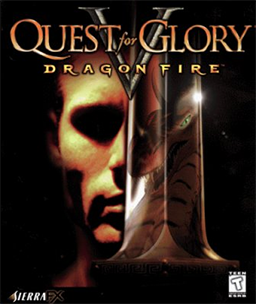 File:Quest for Glory V - Dragon Fire Coverart.png