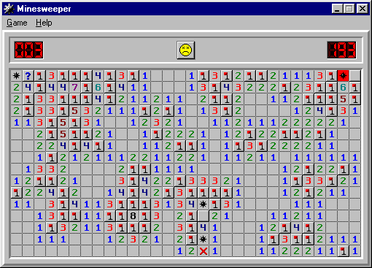 File:Minesweeper in Windows 98 Expert Level.png