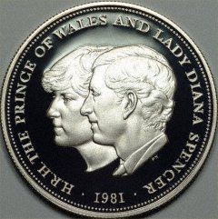 Charles and Diana's wedding commemorated on a ...