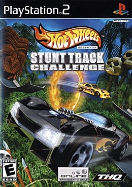 Hot Wheels: Stunt Track Challenge cover art (North American PS2 version)