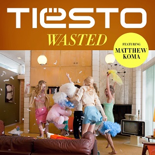 Wasted Tiesto featuring Matthew Koma EP single cover 