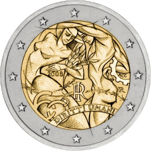 File:€2 commemorative coin Italy 2008.jpg