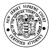 New Jersey Supreme Court seal