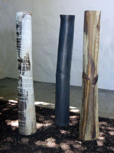File:'Ceramic Forest - Three Trees', stoneware sculpture by --Toshiko Takaezu--, 1975-1980, --Honolulu Academy of Arts--.jpg