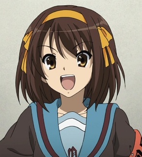 Haruhi Suzumiya, the lead character from The M...