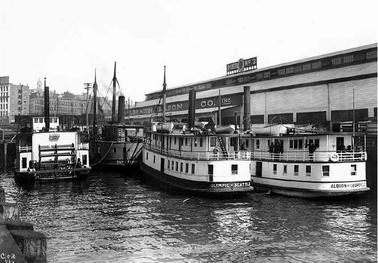 File:Albion, Olympic, Rapid Transit at Galbraith Dock 1904.jpeg