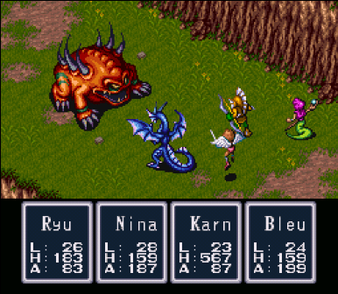 Resultado de imagen de Breath of Fire super nintendo