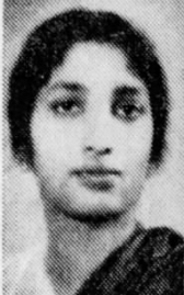 The face of an Indian woman, from a 1937 newspaper.