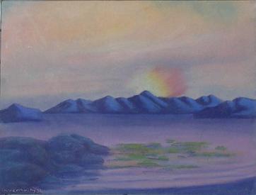 File:'Aurora Sky', Robert Bruce Inverarity, pastel, ca. early 1930s.jpeg