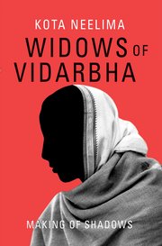 2018 book cover, depicting a black silhouette face of a woman wearing a white with grey trim head covering and a grey shoulder covering, against a red background, as well as the book title and author name.