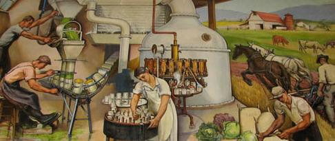 File:Ambrose Patterson's mural 'Local Pursuits' at the Mount Vernon Post Office, 1938.jpg