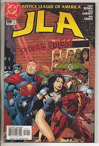 Обложка для JLA # 109.