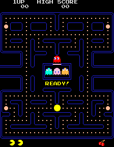 Namco's Pac-Man was a hit, and became a cultural phenomenon. The game spawned merchandise, a cartoon series and pop songs, and was one of the most heavily cloned video games of all-time.