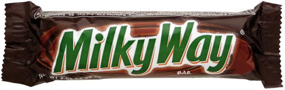 the wrapper of a Milky Way