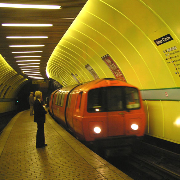 glasgow underground drawing