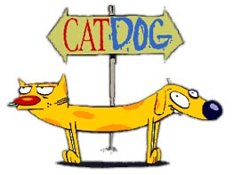 CatDog cartoon from Nickodean