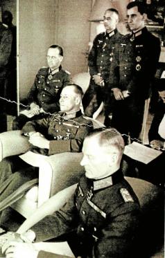 File:A meeting between the military resistance's inner circle and Rommel, Mareil-Marly, 15. May 1944.jpg