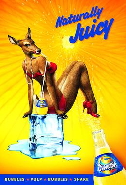 File:Orangina Naturally Juicy Amber the Doe-Print Ad.jpg