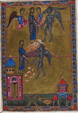 File:Temptations of Christ (Melisende Psalter, 1131-43).jpeg